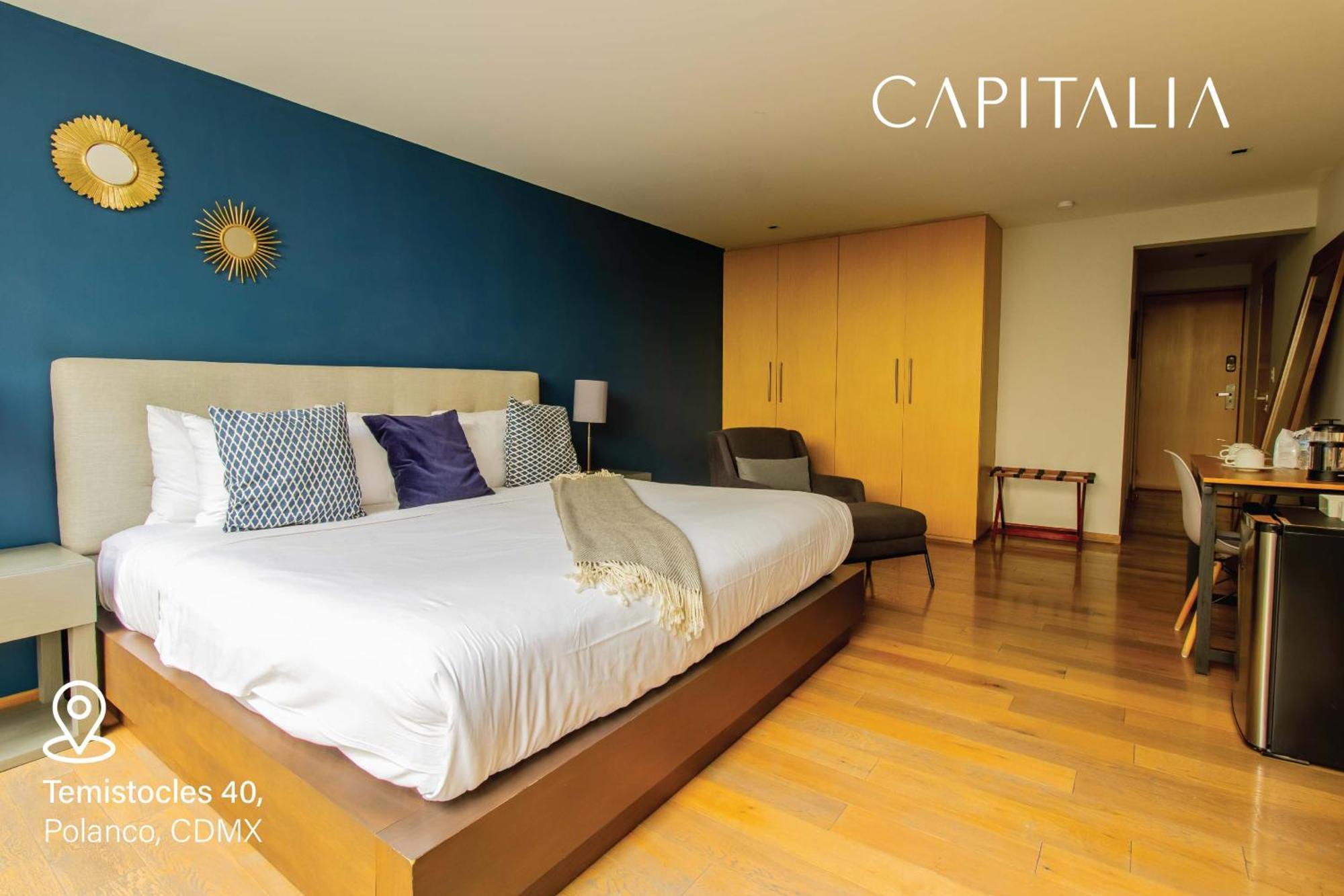 Capitalia - Luxury Apartments - Temistocles 40 เม็กซิโกซิตี้ ภายนอก รูปภาพ