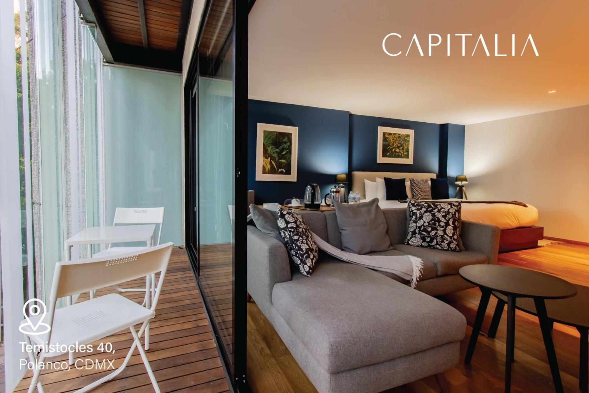 Capitalia - Luxury Apartments - Temistocles 40 เม็กซิโกซิตี้ ภายนอก รูปภาพ
